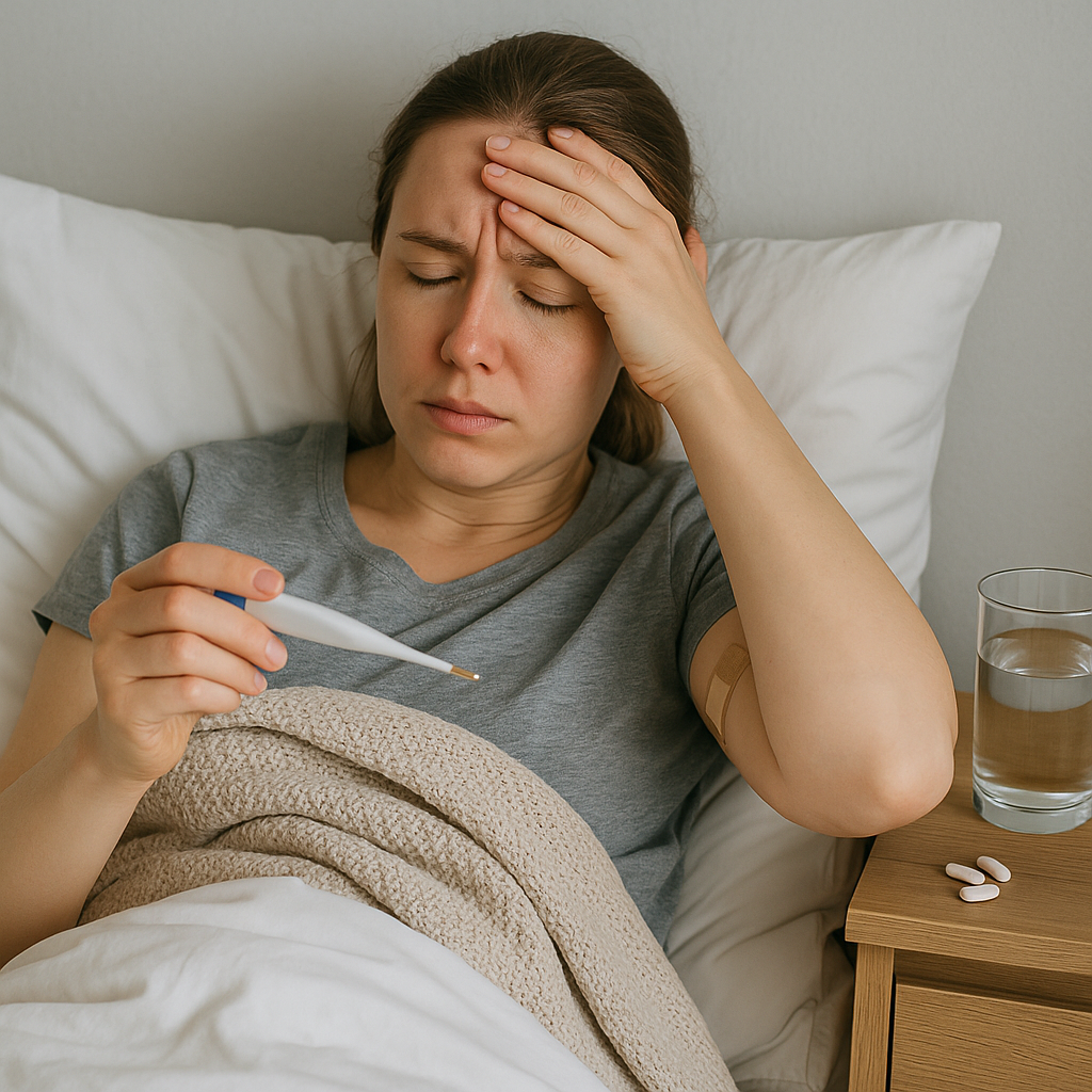 Feber efter vaccinering: orsaker, symptom och vad du kan göra